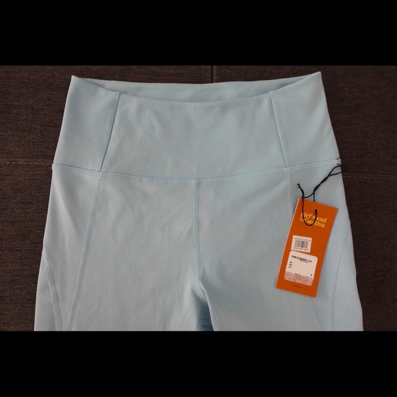 Girlfriend Collective - BNWT high-rise full-length leggings in SKY (Medium size) - Picture 6 of 6